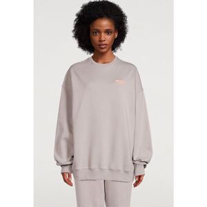 ROTATE BIRGER CHRISTENSEN grey Iris “ROTATE Sunday” oversized crewneck sweatshir